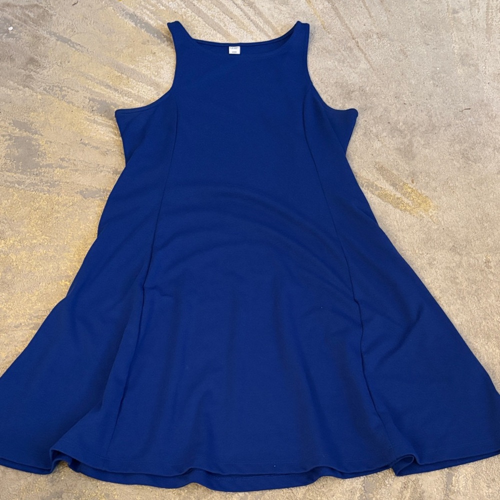 Old Navy Royal Blue Mini Dress - size Large